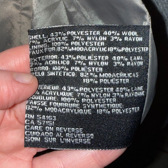 Wool blend winter coat - Picture 5 of 5